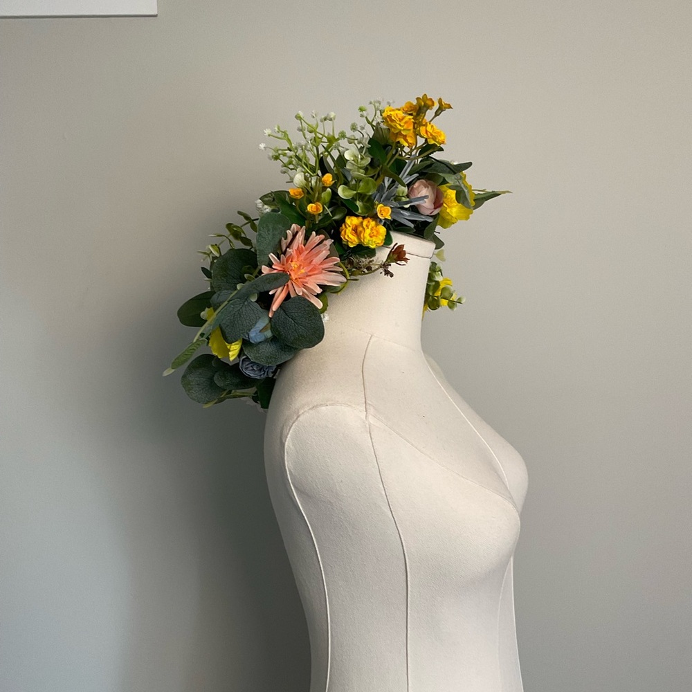 Midsommar Inspired, Custom Handmade Floral Headpiece - Picture 3 of 6